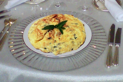omelette au brocciu
