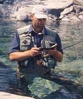 Pierre Charles Luzi, guide de pêche professionnel
